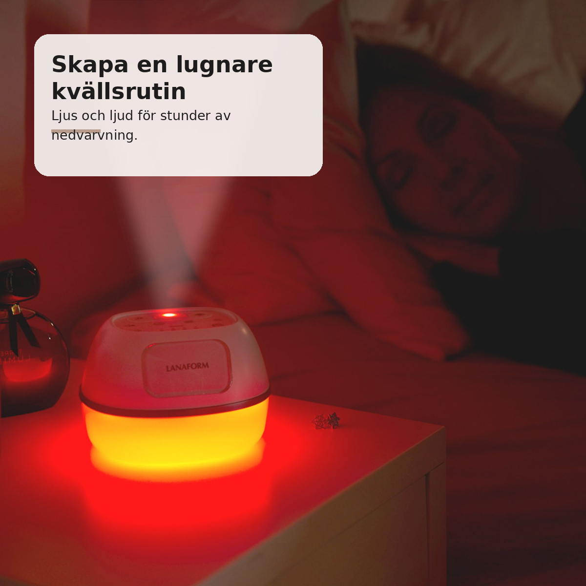 NUXO – Ljus & ljud för kvällsrutinen