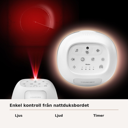 Lanaform NUXO – ljus & ljud för kvällsrutinen
