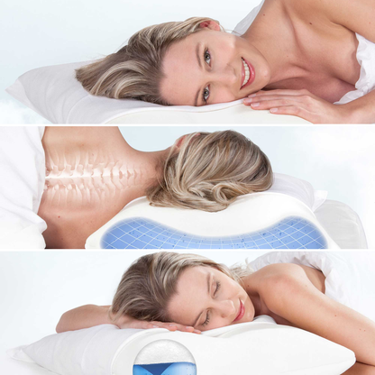 Aqua Comfort – Justerbar vattenkudde med memory foam